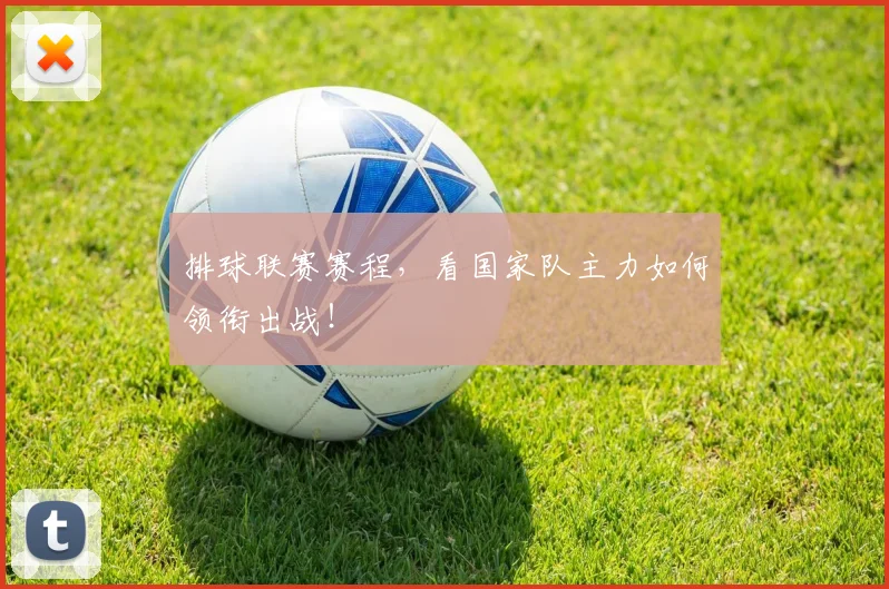 排球联赛赛程,看国家队主力如何领衔出战!